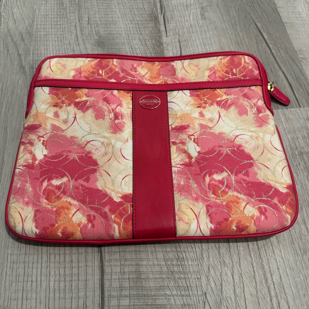 Coach tablet case